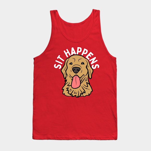 Sit Happens Tank Top by PowderShot